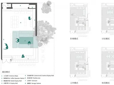 現代飯店設計，簡潔線條、極簡元素與充足採光，設有餐廳區、休閒區與廚房