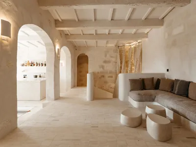 Mediterranean Interior Design European Villa Style - Design 1