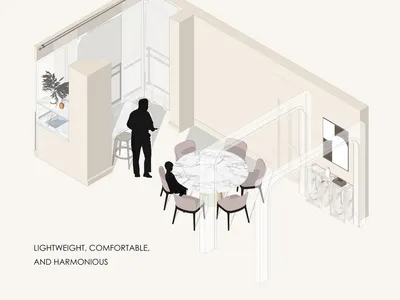 Dining Room Design Ideas and Layouts - Design 1