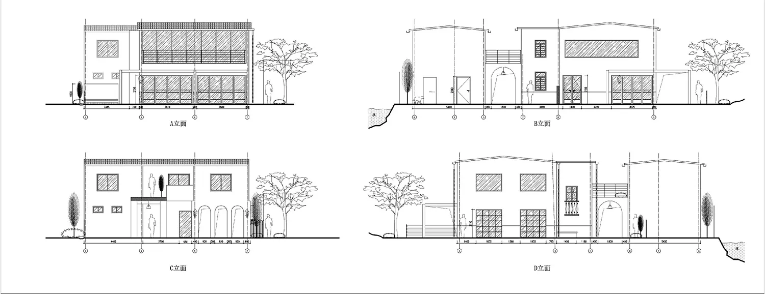 現代外觀搭配大型玻璃窗與建築設計。