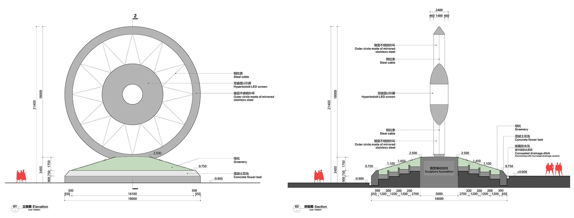一座現代辦公大樓，玻璃立面由太陽能板構成。