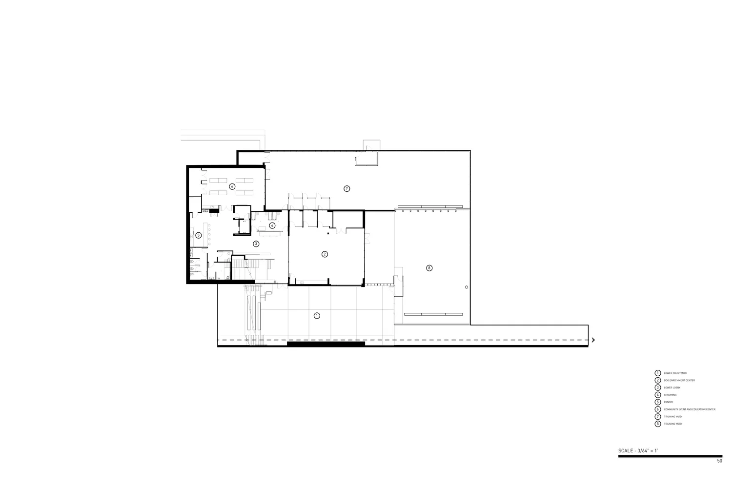 簡約建築平面圖手繪於紙上