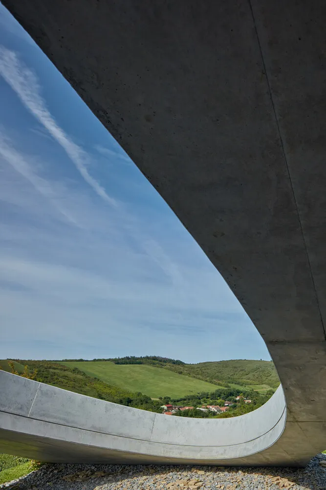 Modern architectural design featuring concrete structure