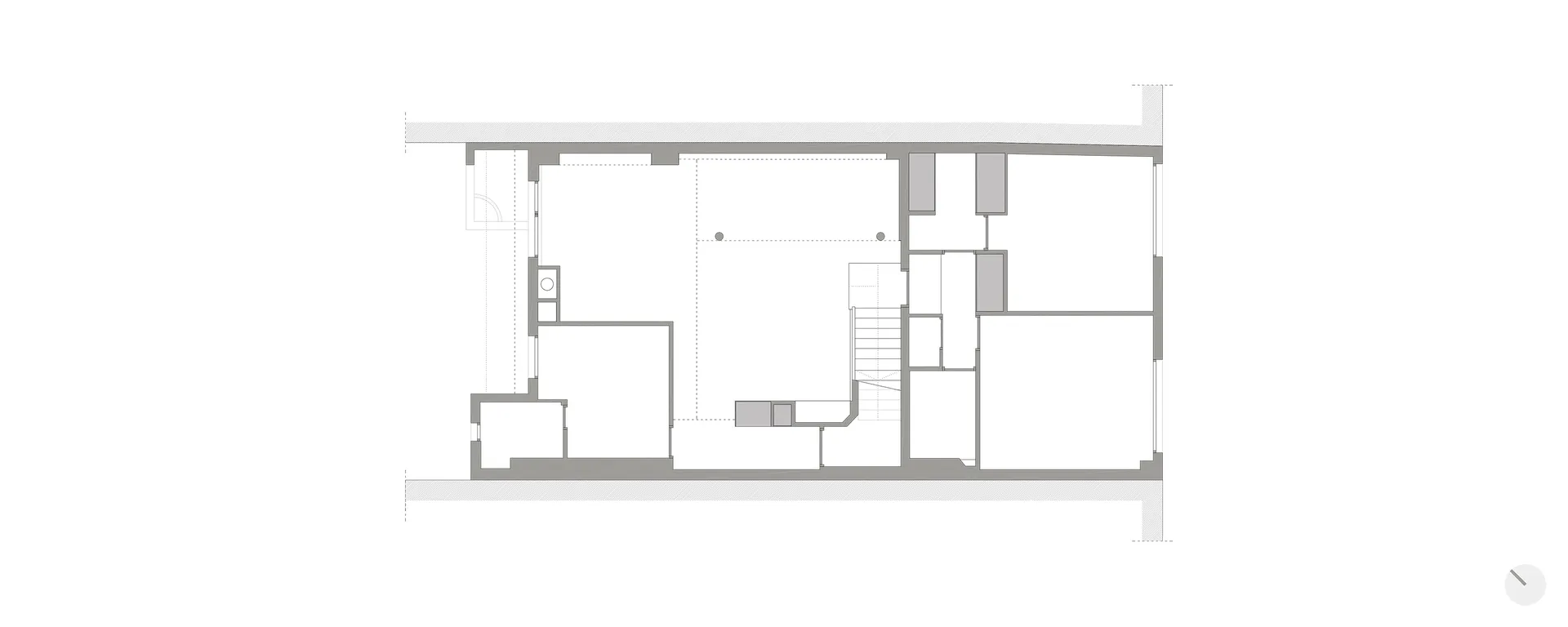 Floor plan of a modern two-story residential home.