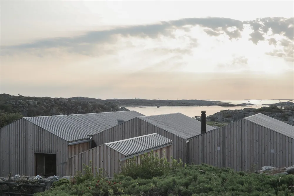 Modern Architecture featuring wooden structures