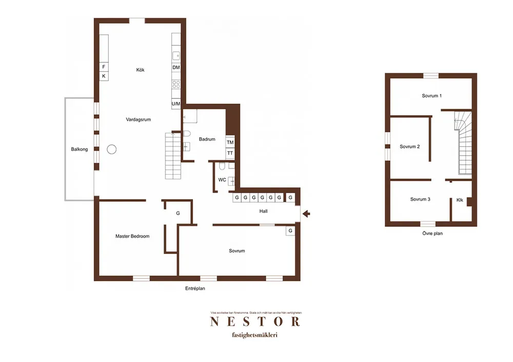 Modern architectural floor plan of an apartment with multiple rooms and a balcony.
