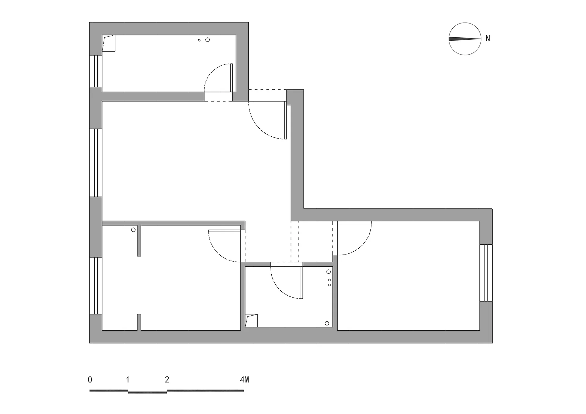 Digital rendering of a modern floor plan with detailed rooms and design elements.