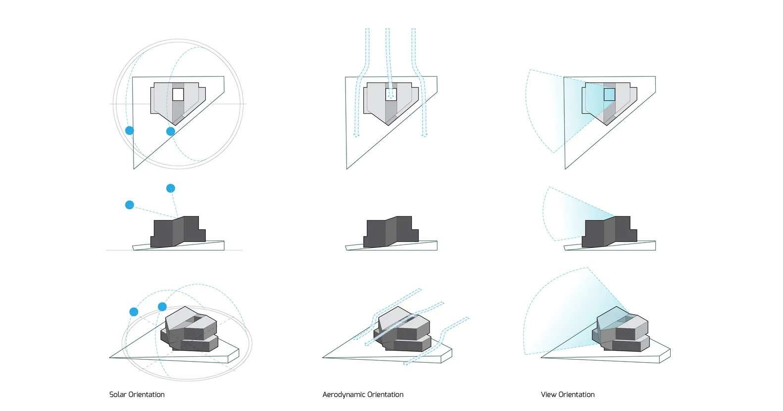 Engineering blueprints showing architectural plans and diagrams