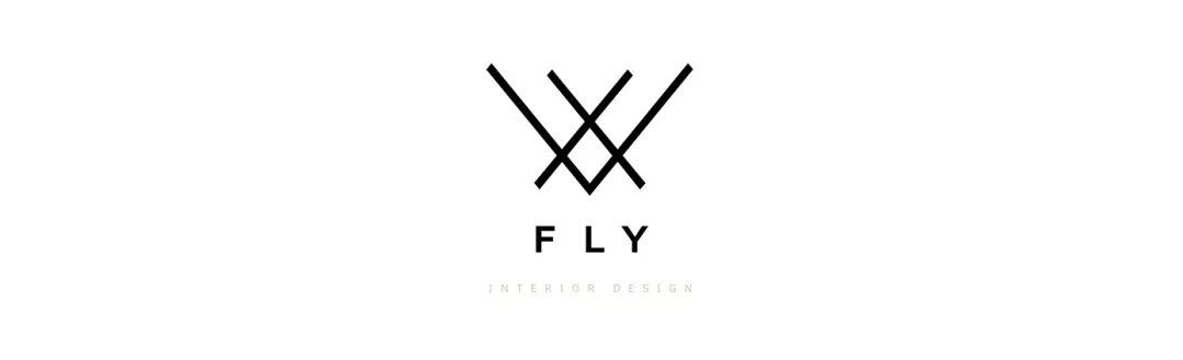 A minimalist interior with abstract shapes and lines.