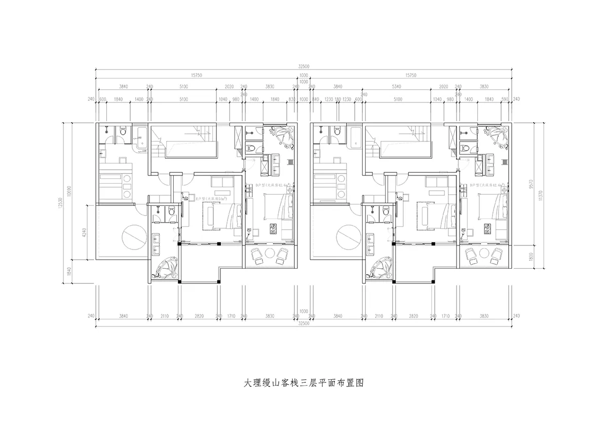 Floor plan of a residential space featuring steel beams, concrete, and wood