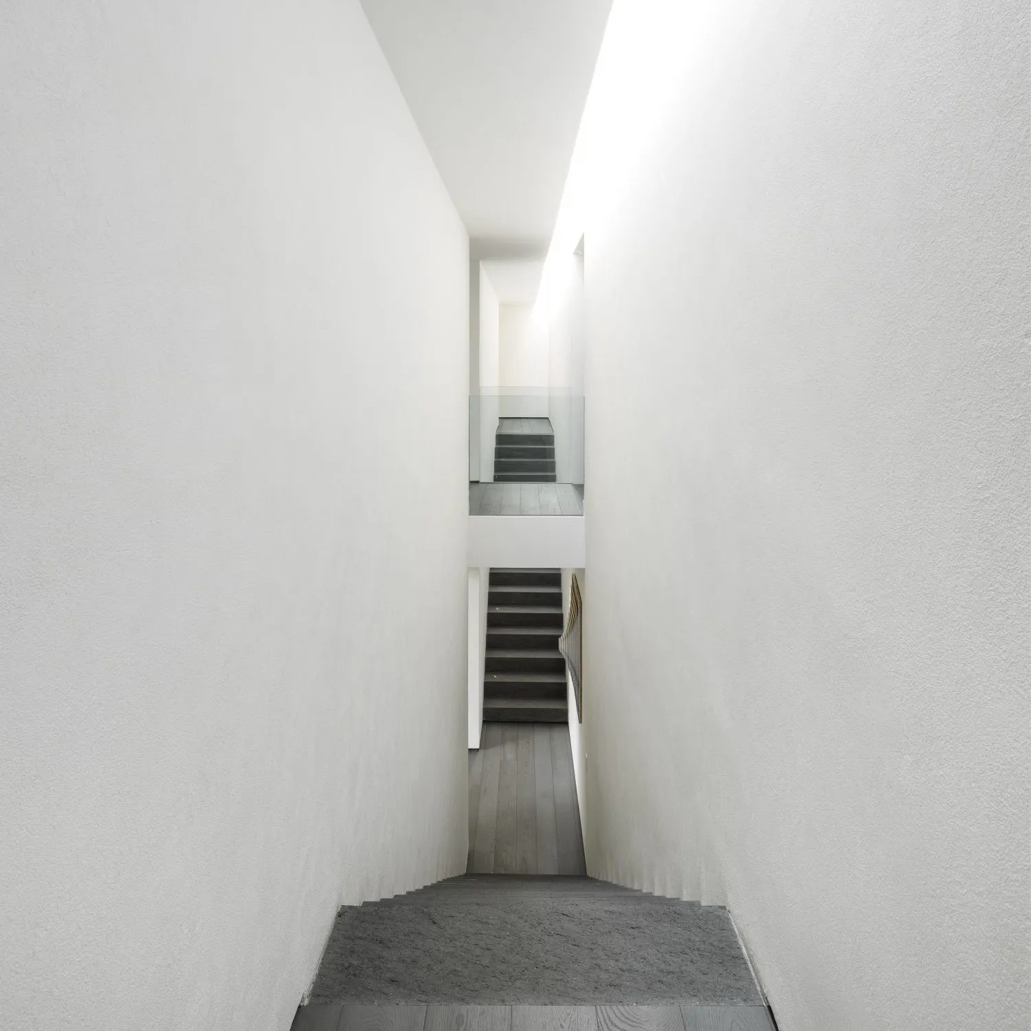 Minimalist staircase interior design space