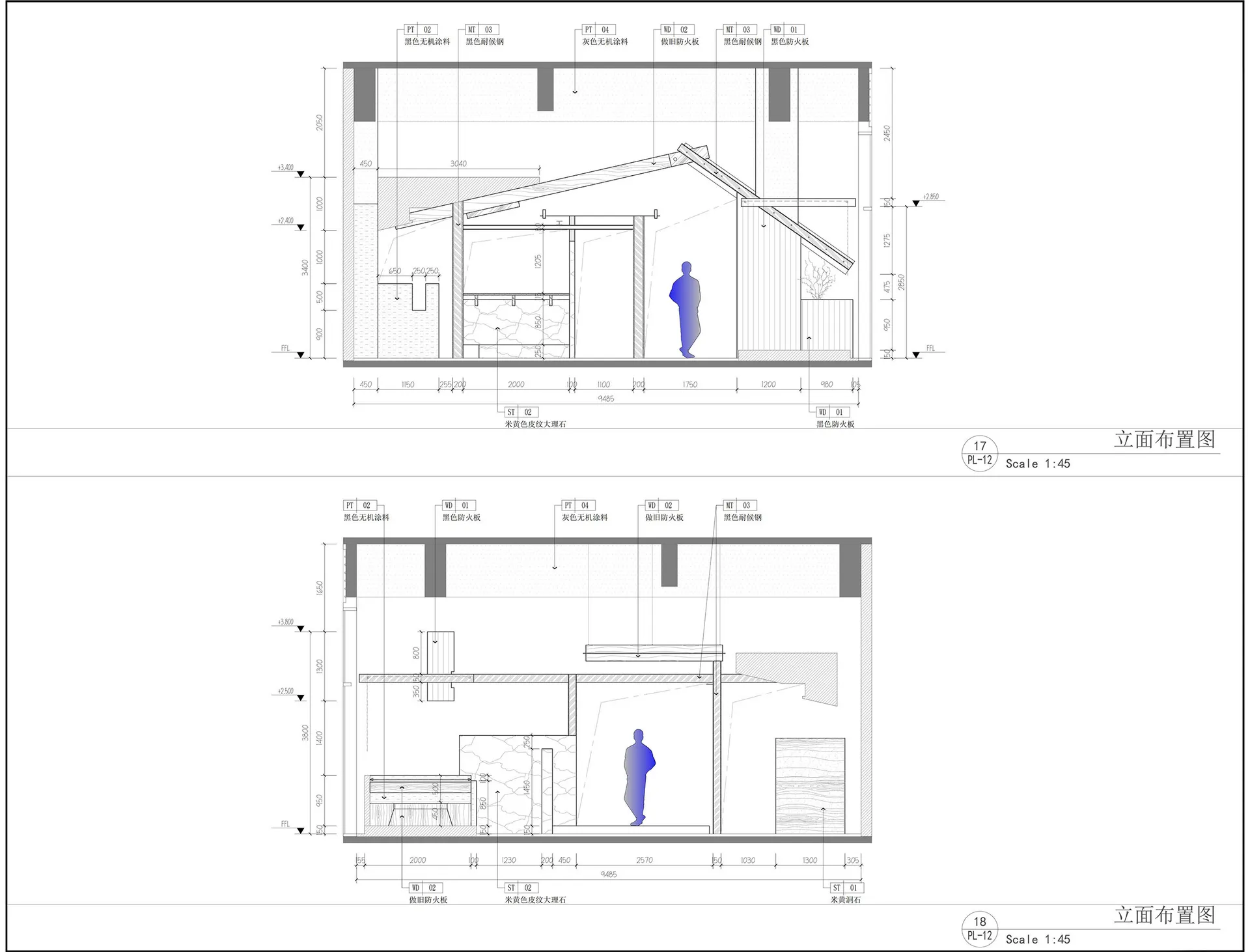 3D 渲染的現代住宅設計，乾淨線條與窗戶自然光線
