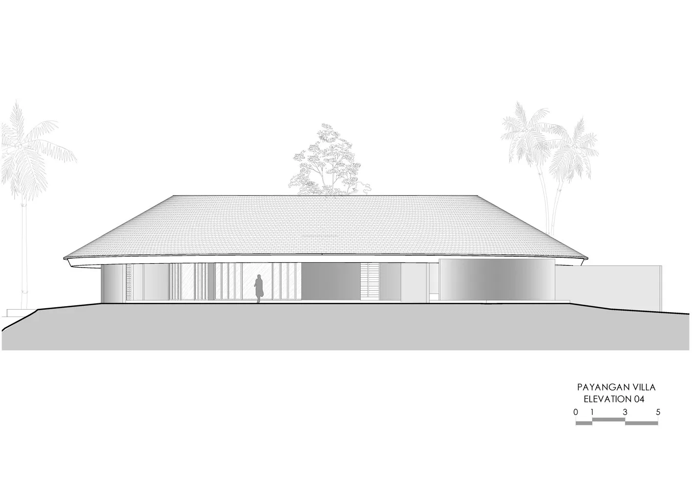 白色外觀的 3D 渲染住宅，附露台區域與寧靜氛圍