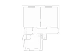現代住宅室內的混凝土平面圖