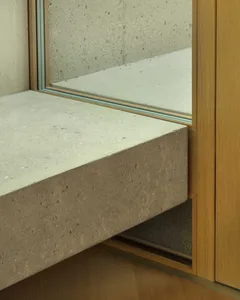 Concrete window sill
