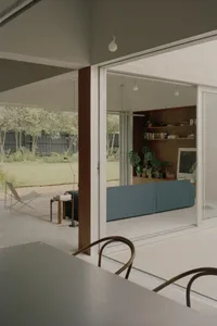 Minimalist house featuring a concrete interior design
