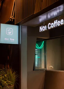 Modern storefront with glass and metal exterior