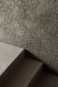 Concrete stairs in an industrial setting