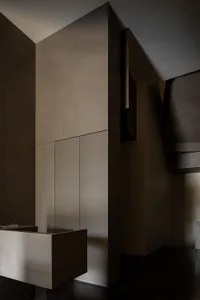 現代室內空間以混凝土材質為特色