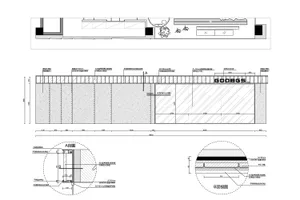 A detailed blueprint of a modern office space featuring glass walls and metal elements.