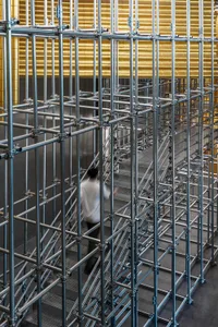 Industrial architecture metal structure