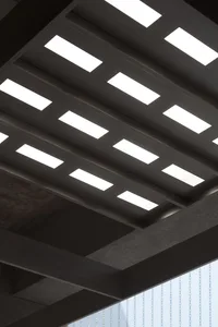 Modern industrial ceiling lights made of metal