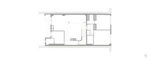 Floor plan of a modern two-story residential home.