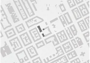 A detailed digital rendering of an urban design pattern