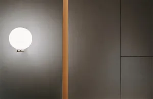 Modern interior design featuring minimalist concrete materials.