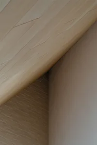 Modern ceiling with a brick and plaster corner detail