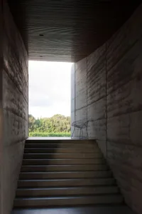 Concrete exterior with minimalist design