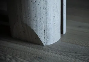 Concrete flooring in a modern interior