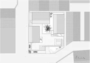 A detailed architectural floor plan of an open-concept residential home.