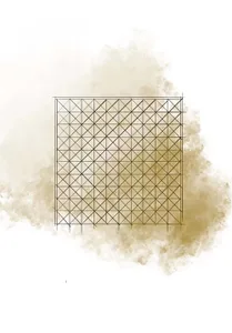 Industrial design blueprint showing cross sections of a building