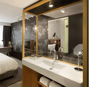 Modern design suite showcasing metallic elements.