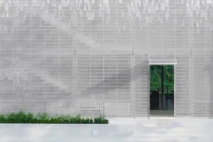 Modern building exterior made of concrete