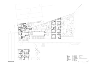 公寓室內詳細建築平面圖，顯示房間、尺寸與格局配置。