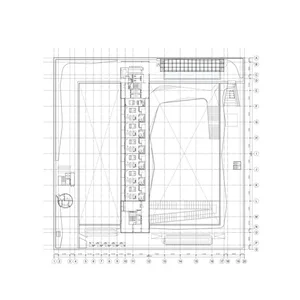 現代辦公室平面圖紙