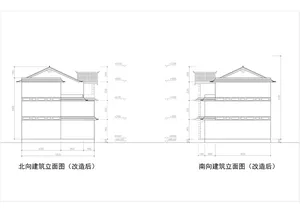 A detailed architectural plan of a wooden interior design space.