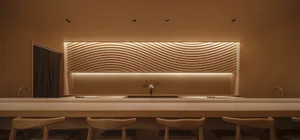 Warm and inviting dining space with wooden walls and tables, two dining tables with chairs, and a cozy atmosphere