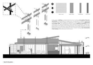 現代辦公空間的 2D 平面圖，包含開放區與封閉區，展現乾淨線條與極簡裝飾