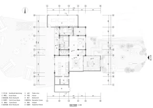 Clean and organized floor plan with modern design, white materials, and natural lighting