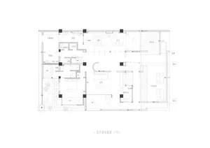 Large modern room with dining table, kitchen area, couch, TV, and natural light from windows